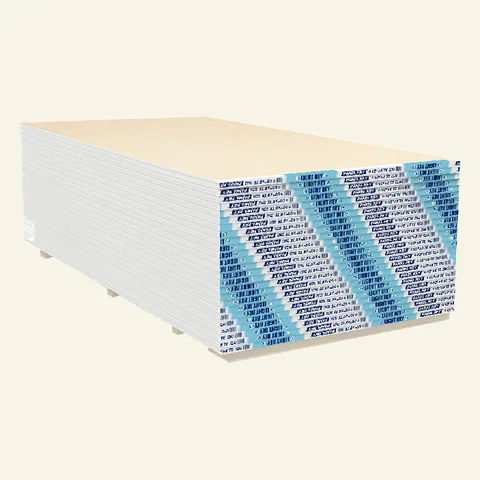 Hoja de yeso blanca